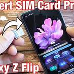 samsung z flip 3 sim card slot